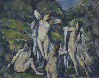 Women Bathing Paul Cezanne